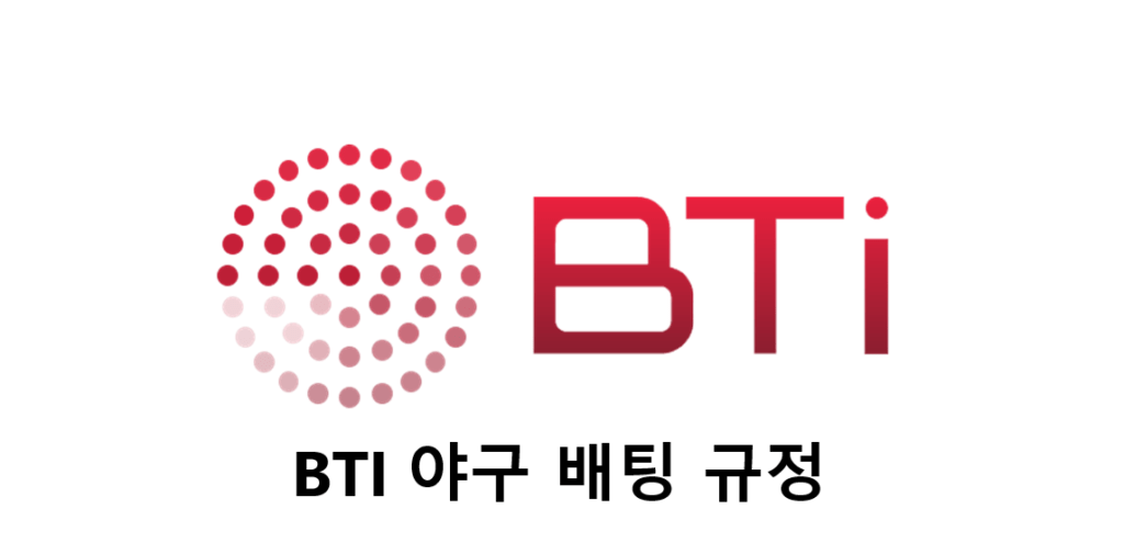 BTI 야구 배팅 규정